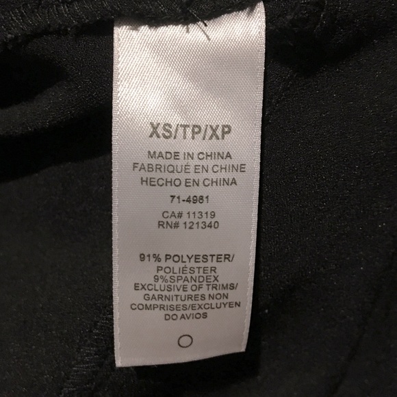 Dynamite Open Front Black Blazer Jacket - Picture 9 of 12